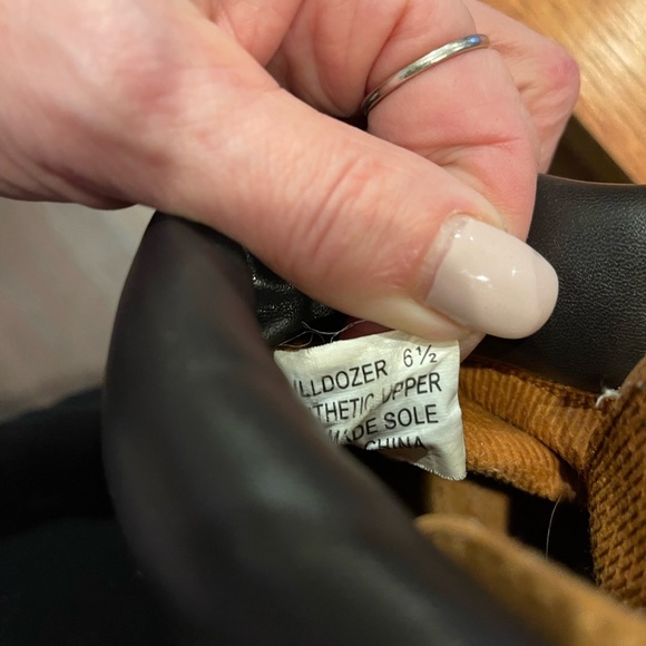 Rock & Candy Tan Bulldozer Boots Size 6.5 - Picture 7 of 8